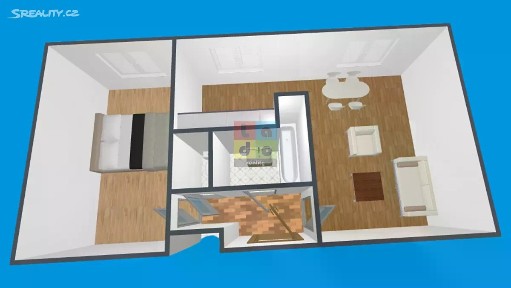 Pronájem bytu 2+1 54 m² Sídliště, Lysá nad Labem