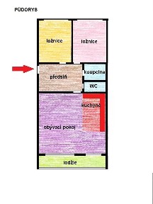 Pronájem bytu 3+kk 78 m² Vlachova, Praha - Stodůlky