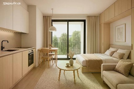 Prodej bytu 1+kk 29 m² Nádražní, Kralupy nad Vltavou