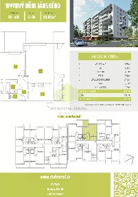 Pronájem bytu 2+kk 59 m² Janského, Olomouc - Povel