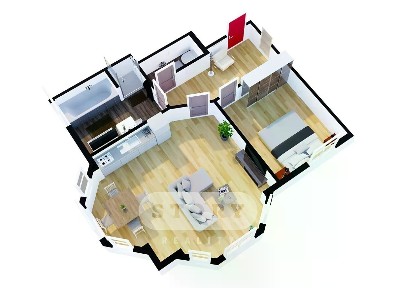 Pronájem bytu 2+kk 47 m² Jiráskova, Šternberk