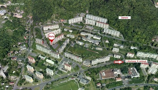 Prodej bytu 2+1 50 m² Albrechtická, Litvínov - Janov