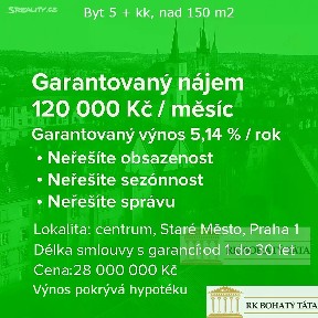 Prodej bytu 5+kk 169 m² Betlémské náměstí, Praha - Staré Město