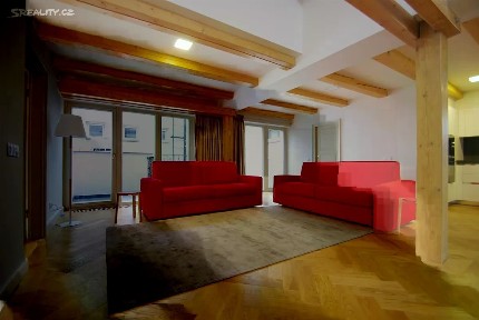 Pronájem bytu 3+kk 199 m² Bolzanova, Praha - Nové Město