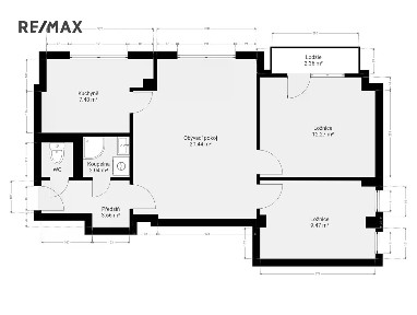 Prodej bytu 3+1 57 m² U zastávky, Praha - Modřany