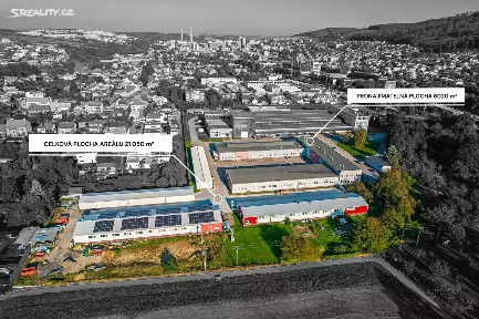Prodej výrobní haly, prostoru 21050 m² Nábřeží, Zlín - Prštné