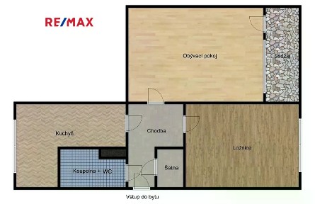 Prodej bytu 2+1 62 m² Jizerská, Ústí nad Labem - Severní Terasa