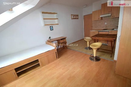 Pronájem bytu 1+kk 25 m² Nad Palatou, Praha - Smíchov