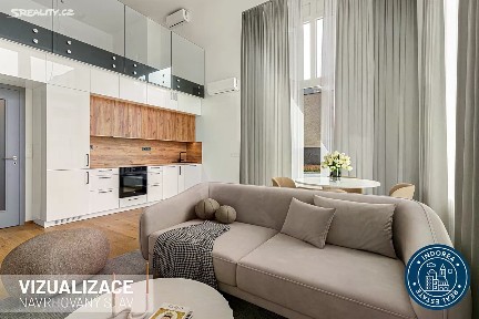 Pronájem bytu 2+kk 54 m² Fafkových, Praha - Vysočany