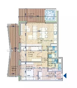 Pronájem bytu 3+kk 111 m² Komárovská, Brno - Komárov
