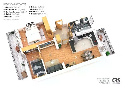 Pronájem bytu 3+kk 66 m² Jasmínová, Brandýs nad Labem-Stará Boleslav - Brandýs nad Labem