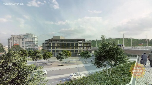 Pronájem kanceláře 128 m² Strakonická, Praha - Smíchov