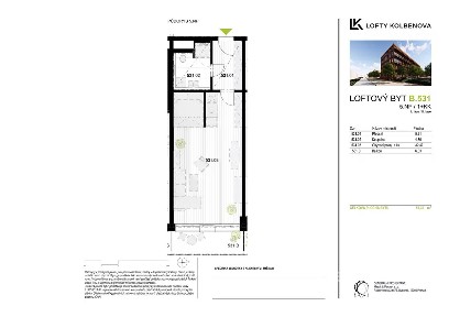 Prodej bytu 1+kk 51 m² Kolbenova, Praha - Vysočany