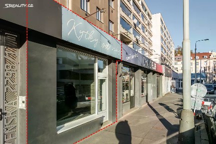 Prodej obchodního prostoru 41 m² Plzeňská, Praha - Smíchov
