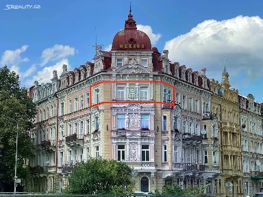 Pronájem bytu 1+1 58 m² nábřeží Jana Palacha, Karlovy Vary