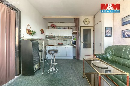 Prodej bytu 1+1 33 m² Kmochova, Ústí nad Labem - Severní Terasa