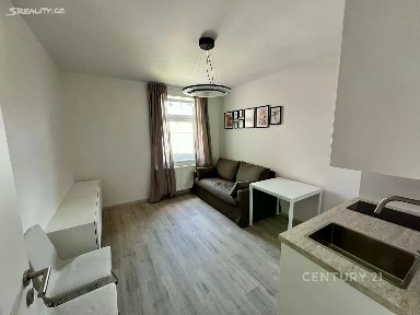 Pronájem bytu 1+kk 21 m² V zahradách, Praha - Libeň