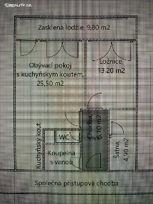 Prodej bytu 2+kk 53 m² nábřeží Závodu míru, Pardubice - Zelené Předměstí