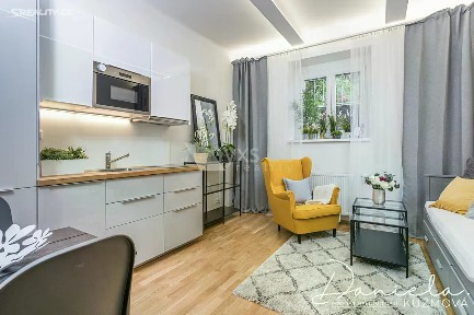 Pronájem bytu 1+kk 20 m² Pod Vlachovkou, Praha - Libeň