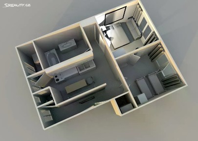 Pronájem bytu 2+1 85 m² Na výtoni, Praha - Nové Město