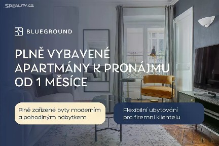 Pronájem bytu 3+kk 72 m² Malešická, Praha - Žižkov