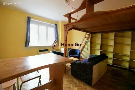 Pronájem bytu 1+kk 25 m² Vršovická, Praha - Vršovice
