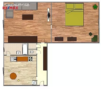 Pronájem bytu 2+1 66 m² Srbská, Brno - Královo Pole