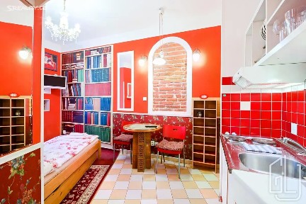 Pronájem bytu 1+kk 20 m² Sokolovská, Praha - Karlín