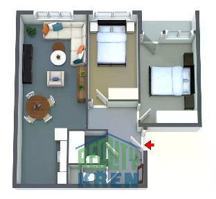 Prodej bytu 3+kk 63 m² Petýrkova, Praha - Chodov