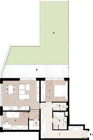 Prodej bytu 3+kk 78 m² Krnkova, Praha - Michle