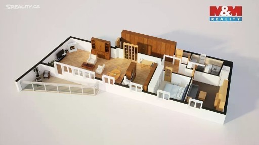 Prodej bytu 3+1 177 m²