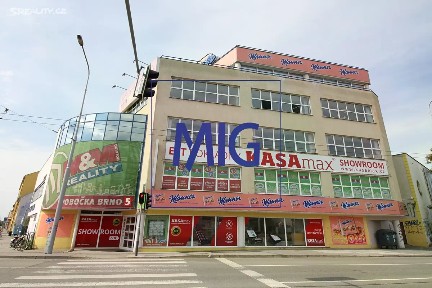 Pronájem kanceláře 57 m² Olomoucká, Brno - Černovice