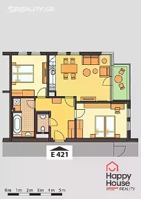 Pronájem bytu 3+kk 76 m² Horská, Praha - Nové Město