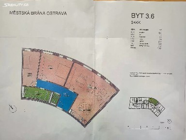 Pronájem bytu 3+kk 101 m² Biskupská, Ostrava - Moravská Ostrava