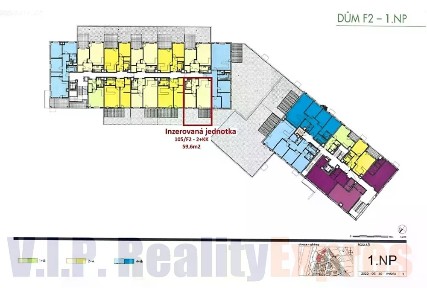 Prodej bytu 2+kk 49 m² Praha - Ruzyně