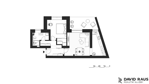 Prodej bytu 2+kk 62 m² Coufalíkovo náměstí, Židlochovice