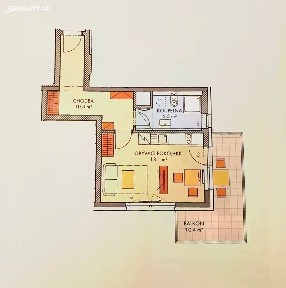 Prodej bytu 1+kk 45 m²