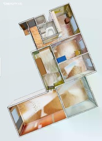 Pronájem bytu 4+1 78 m² V. Volfa, České Budějovice - České Budějovice 2