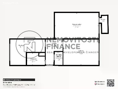 Prodej bytu 2+1 66 m² Nerudova, České Budějovice - České Budějovice 3