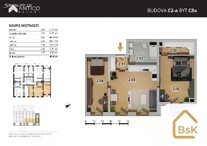 Prodej bytu 3+kk 90 m² Zborovská, Český Brod