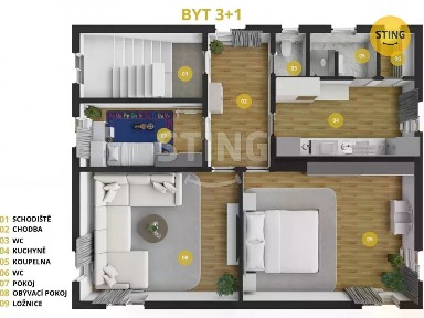 Prodej bytu 3+1 118 m² Liliová, Opava - Jaktař