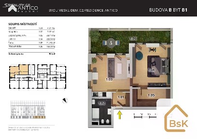 Prodej bytu 2+kk 71 m² Zborovská, Český Brod