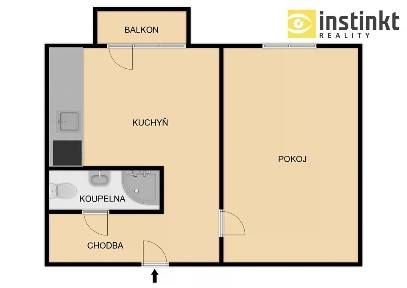 Prodej bytu 1+1 37 m² Heyrovského, Sokolov