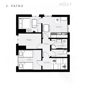 Prodej bytu 3+1 62 m² Ant. Slavíčka, České Budějovice - České Budějovice 2