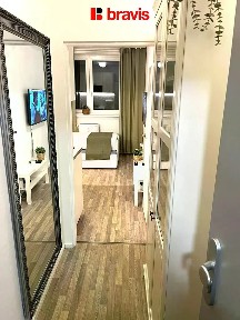 Pronájem bytu 1+kk 20 m² Libušino údolí, Brno - Pisárky