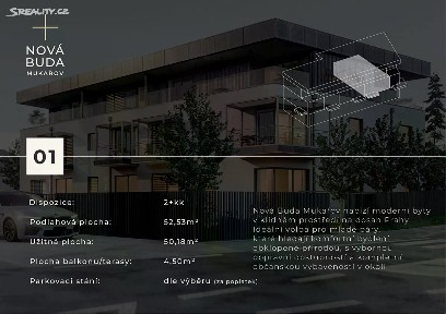 Prodej bytu 2+kk 50 m² K Bytovkám, Mukařov