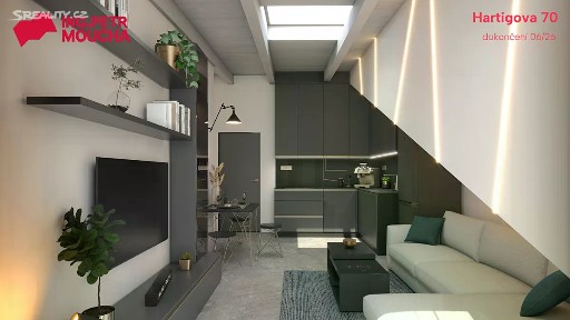 Prodej bytu 2+kk 48 m² Hartigova, Praha - Žižkov