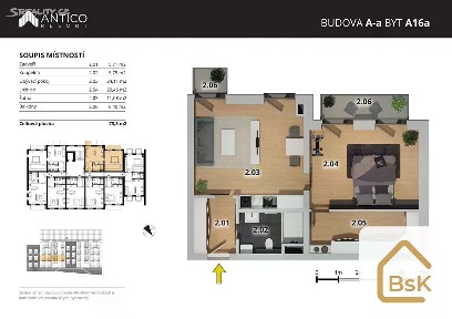 Prodej bytu 2+kk 68 m² Zborovská, Český Brod