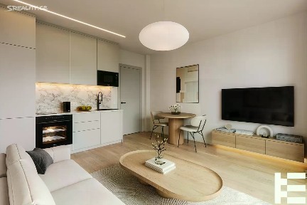 Prodej bytu 1+kk 35 m² Za Novákovou zahradou, Praha - Satalice