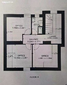 Pronájem kanceláře 48 m² Svat. Čecha, Zlín - Prštné